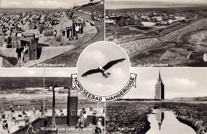 Mehrere Ansichten von Wangerooge