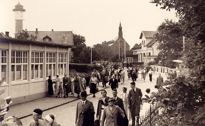 Zedeliusstra&szlig;e nach Ankunft des Zuges