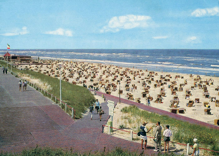 Westfeld und Strandpromenade