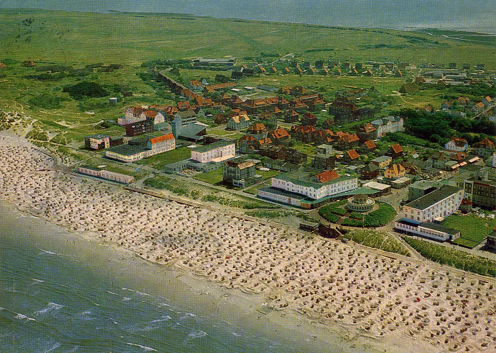 Hauptstrand Ende der 1960er Jahre