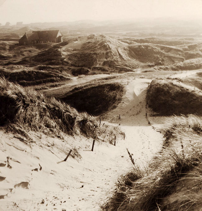 Überwegung bei der Dünenhalle