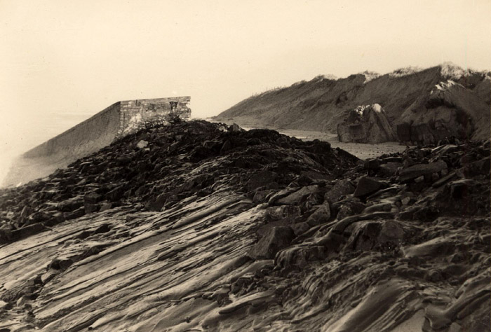 Zerst&ouml;rungen an der Westmauer