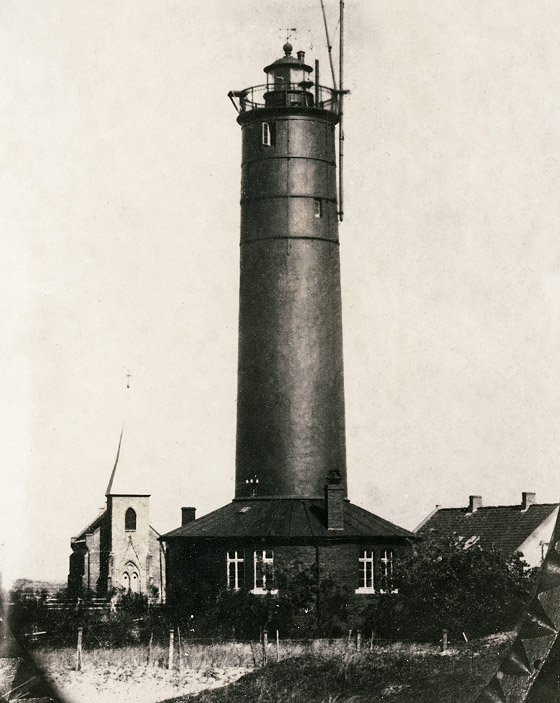 Leuchtturm im Ursprungszustand