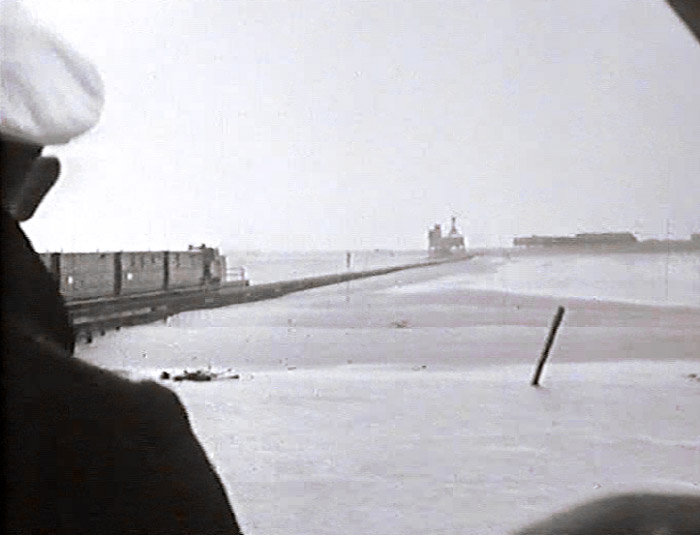 Ankunft am Ostanleger