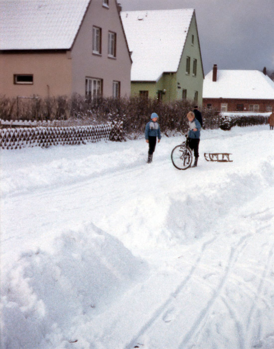 Winterliche Charlottenstra&szlig;e
