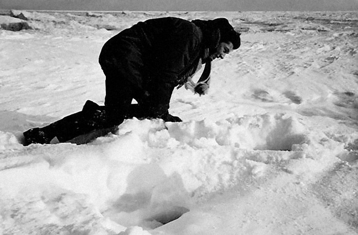 500 Meter vor der Insel