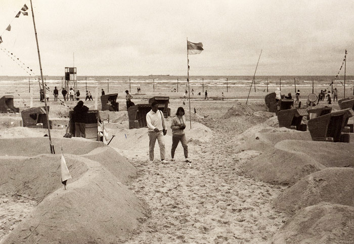 Strand in den 1960ern