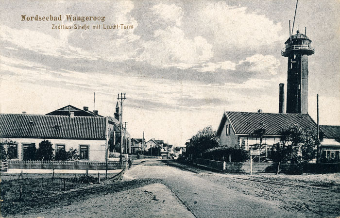 Zedeliusstra&szlig;e und Leuchtturm