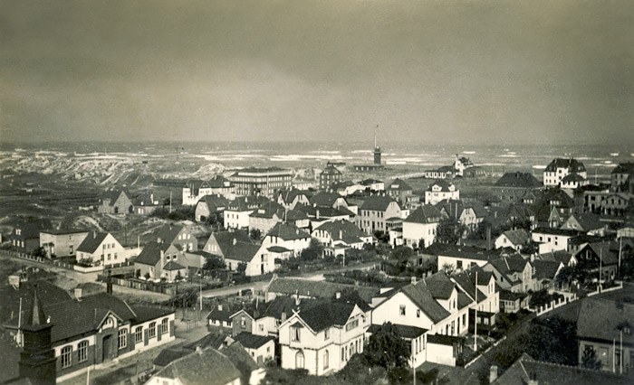 Wangerooge vom Leuchtturm aus gesehen