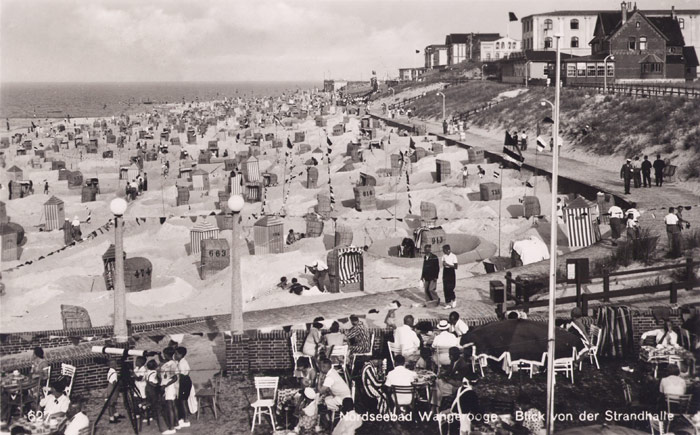 Blick von der Strandhalle