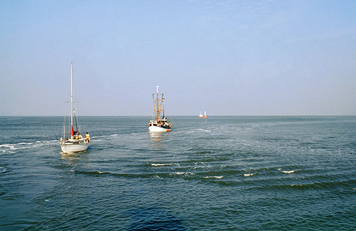 &Uuml;berfahrt mit der MS &raquo;Wangerooge&laquo;