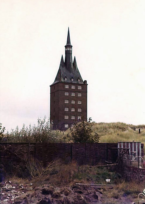 Westturm vom Westturm-Caf&eacute; aus gesehen