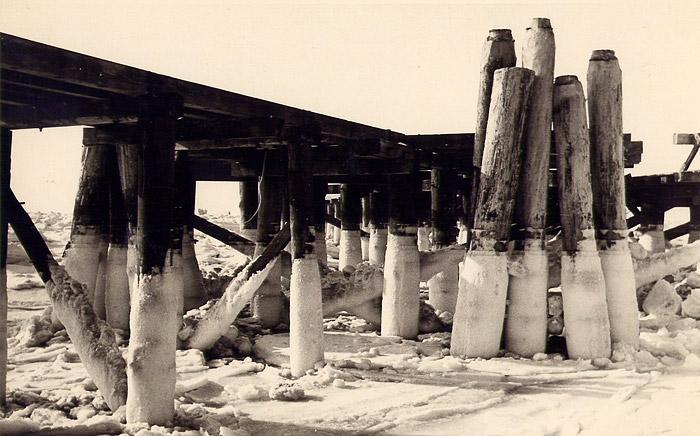 Eiszeit am Anleger