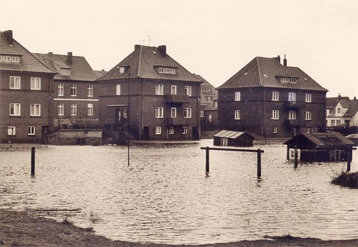 &Uuml;berflutetes Karree