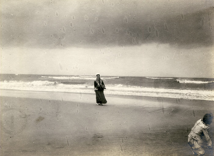 Schietwetter am Strand