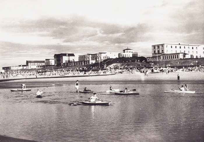 Paddelfreuden am Hauptstrand