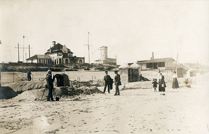 Westlicher Familienstrand