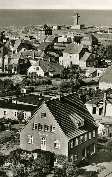 Haus Seerose vom Leuchtturm aus gesehen