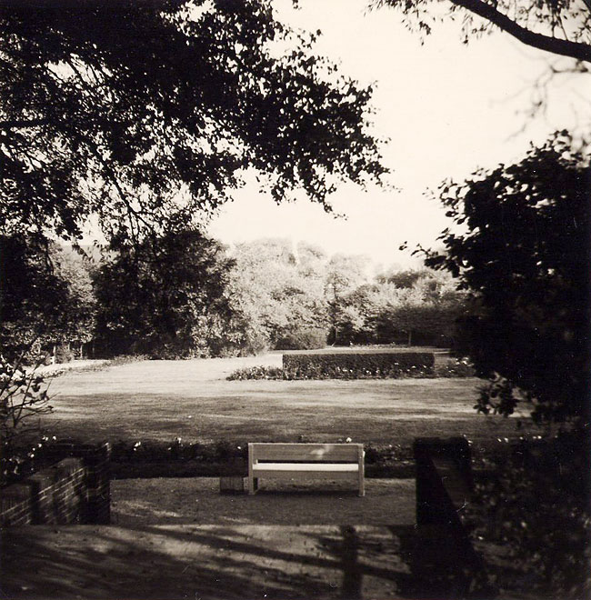 Eingang zum Rosengarten