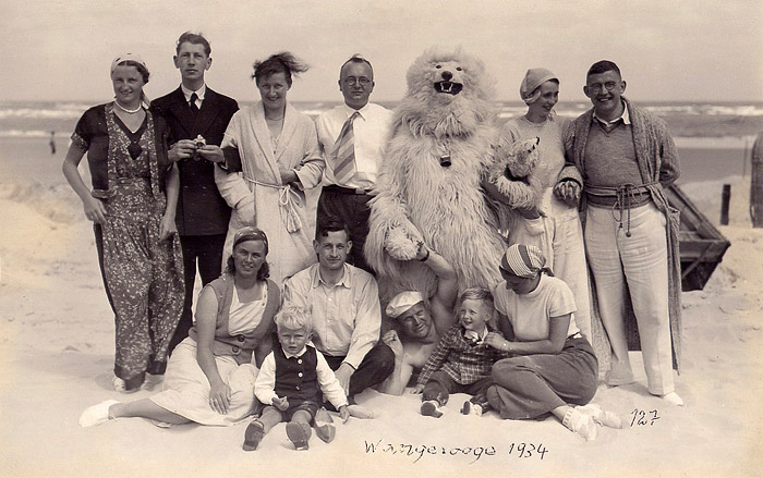 Gruppenbild mit Eisb&auml;r