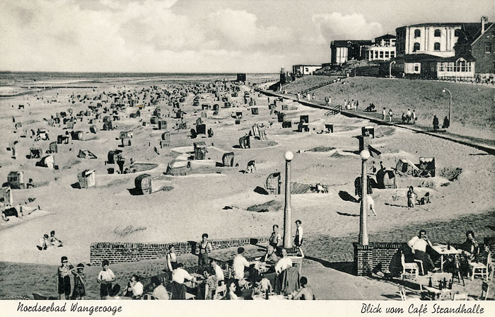 Blick vom Caf&eacute; Strandhalle