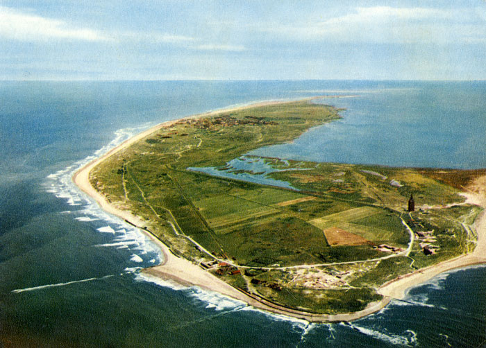 Luftaufnahme vom Inselwesten