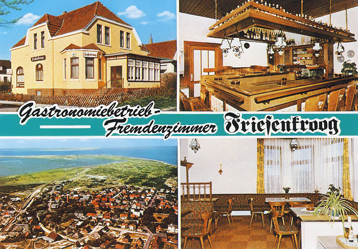 Friesenkroog &ndash; Gastronomiebetrieb, Fremdenzimmer