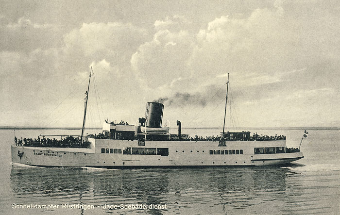 Schnelldampfer R&uuml;stringen &ndash; Jade Seeb&auml;derdienst