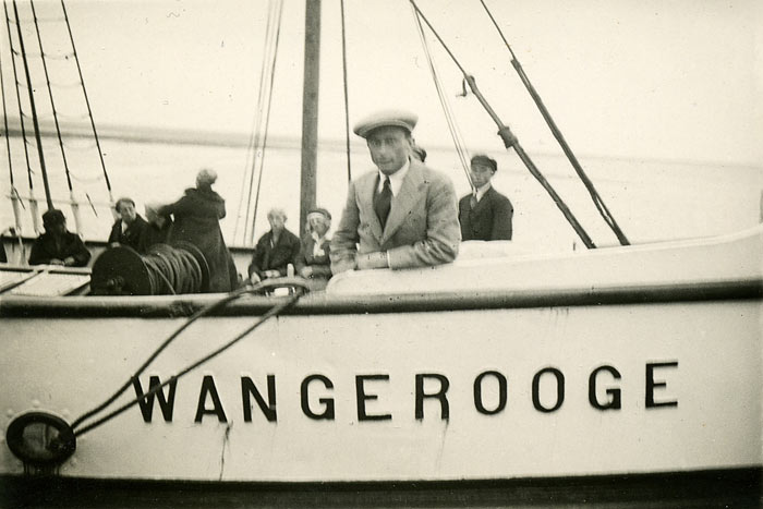 Auf dem Dampfer Wangerooge