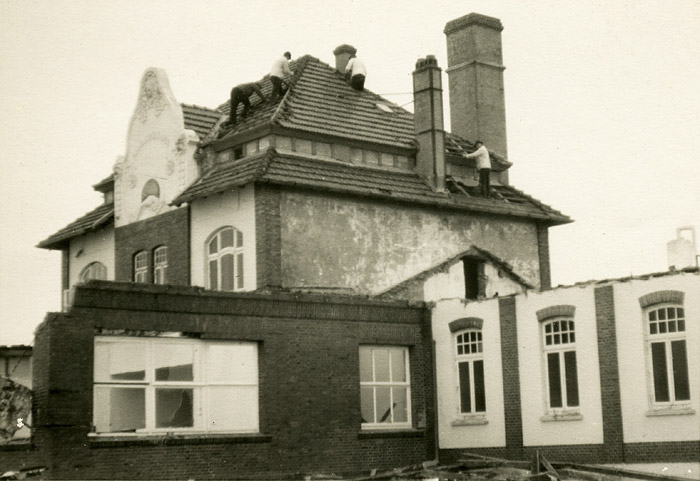 Abbruch des Warmbadehauses