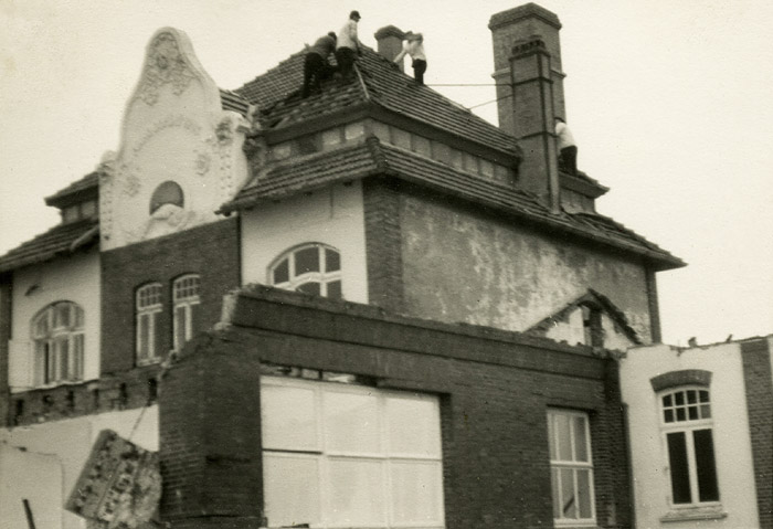 Abbruch des Warmbadehauses