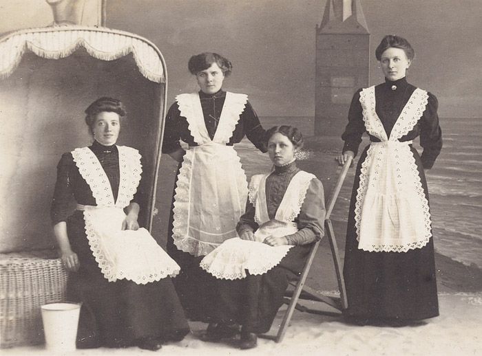 Gruppenfoto im Studio