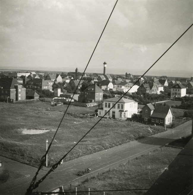 Dorf von der Signalstation aus gesehen