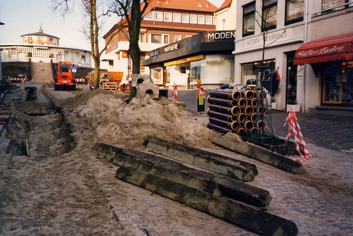 Kanalarbeiten in der Zedeliusstra&szlig;e