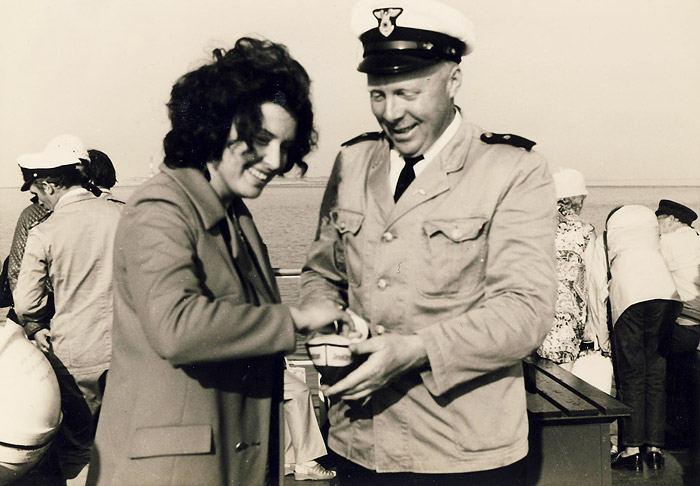 Unterwegs mit dem DGzRS-Sammelschiffchen