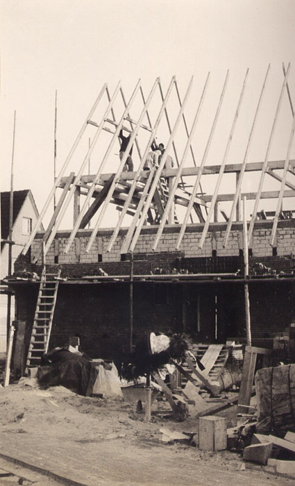 Hausbau im Dorfgroden