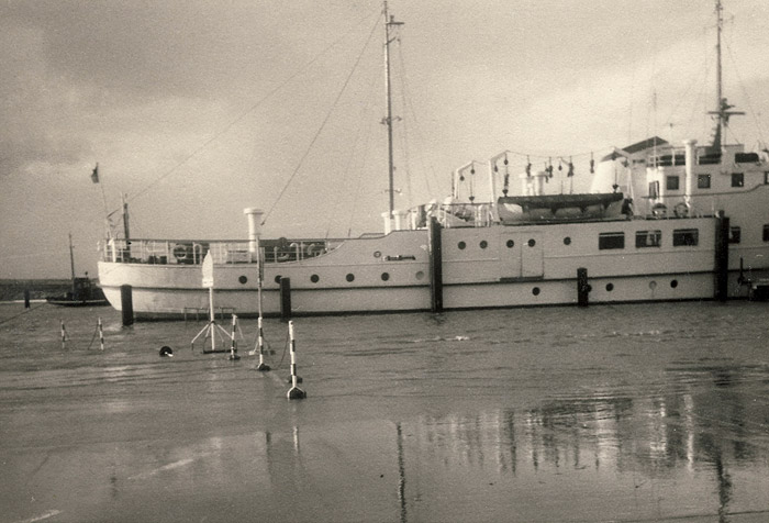 Sturmflut in Harlesiel