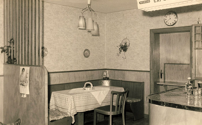 Gastraum des Hotels Nordsee