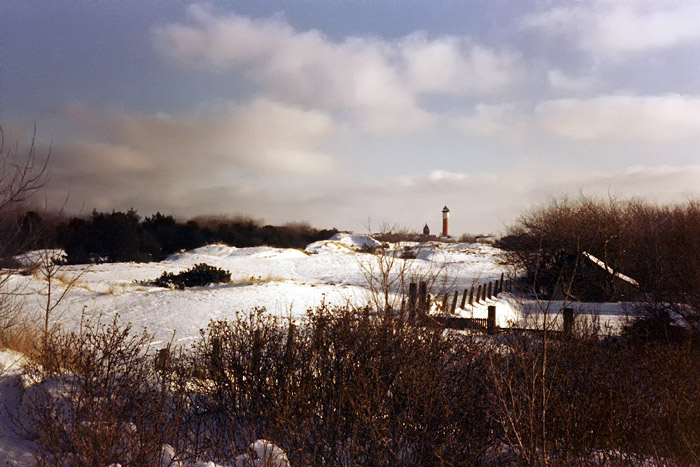 Verschneite Osterd&uuml;nen